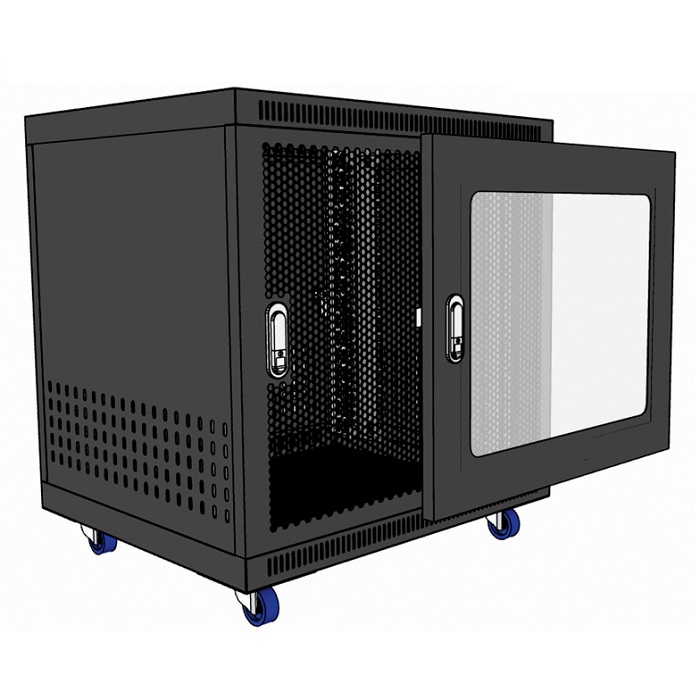 Tủ rack 10U UNR N10U-D500-MK (H625xW550xD500)