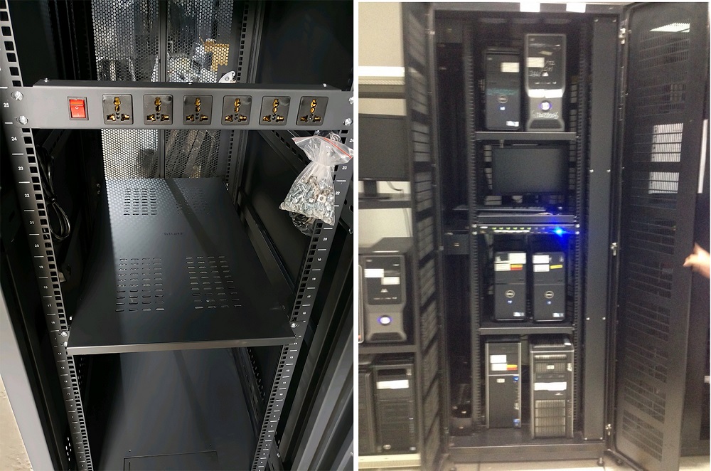 Khay cố định tủ rack