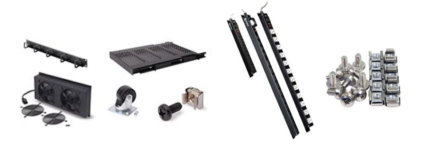 Các loại phụ kiện tủ rack, tủ mạng
