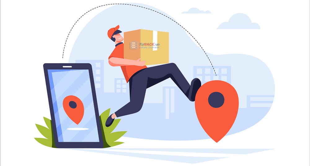 Quy trình giao hàng khi mua hàng tại turack.vn