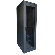 Tủ Rack TMC 19 inch 42U Sâu D1000 Màu Đen Cửa Kính TM4210BG-B