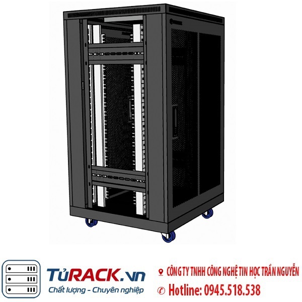 Tủ rack 19 inch 20U UNR-20UD600 mẫu mới - 5