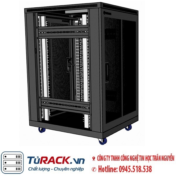 Tủ rack 19 inch 20U UNR-20UD800 mẫu mới - 5