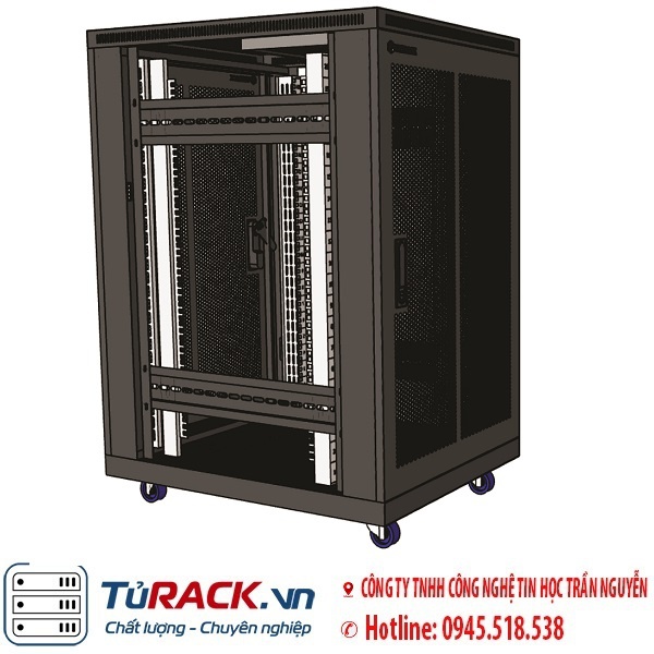 Tủ rack 19 inch 20U UNR-20UD800 mẫu mới - 6